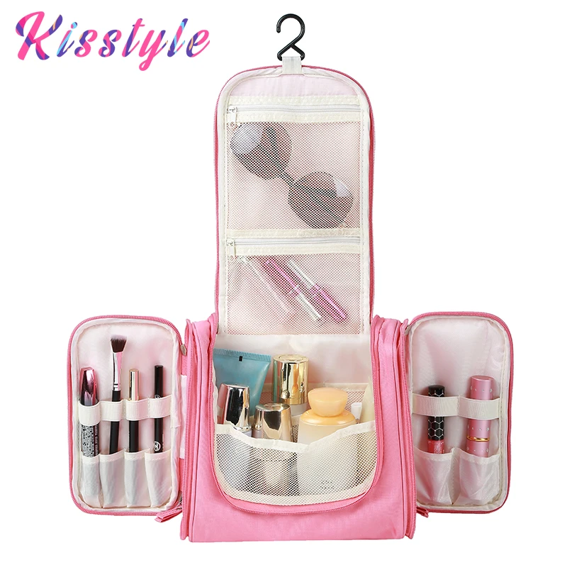Kisstyle Cosmetic Bag Waterproof Organizer Hanging Toiletry Kits Storage Bags Travel Makeup Bag Portable Washing Make Up Case
Kisstyle Cosmetic Bag Waterproof Organizer Hanging Toiletry Kits Storage Bags Travel Makeup Bag Portable Washing Make Up Case