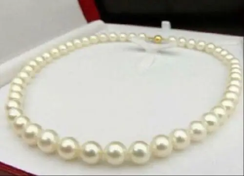 Huge 18" AAA10-11mm natural south sea genuine white round pearl necklace good lu a(5.18)
Huge 18" AAA10-11mm natural south sea genuine white round pearl necklace good lu a(5.18)
