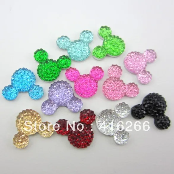 Free shipping fashion 1100pcs 12*16mm mixed 11 colors Mickey head shape flatback Resin rhinestone for DIY Decoration
Free shipping fashion 1100pcs 12*16mm mixed 11 colors Mickey head shape flatback Resin rhinestone for DIY Decoration