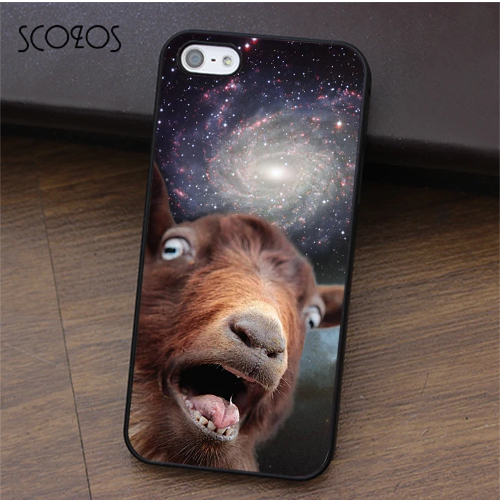 Scozos козьей мем Мода сотовый телефон чехол для iPhone X 4 4S 5 5S SE 5C 6 6S 7 8 и плюс # CA250 |