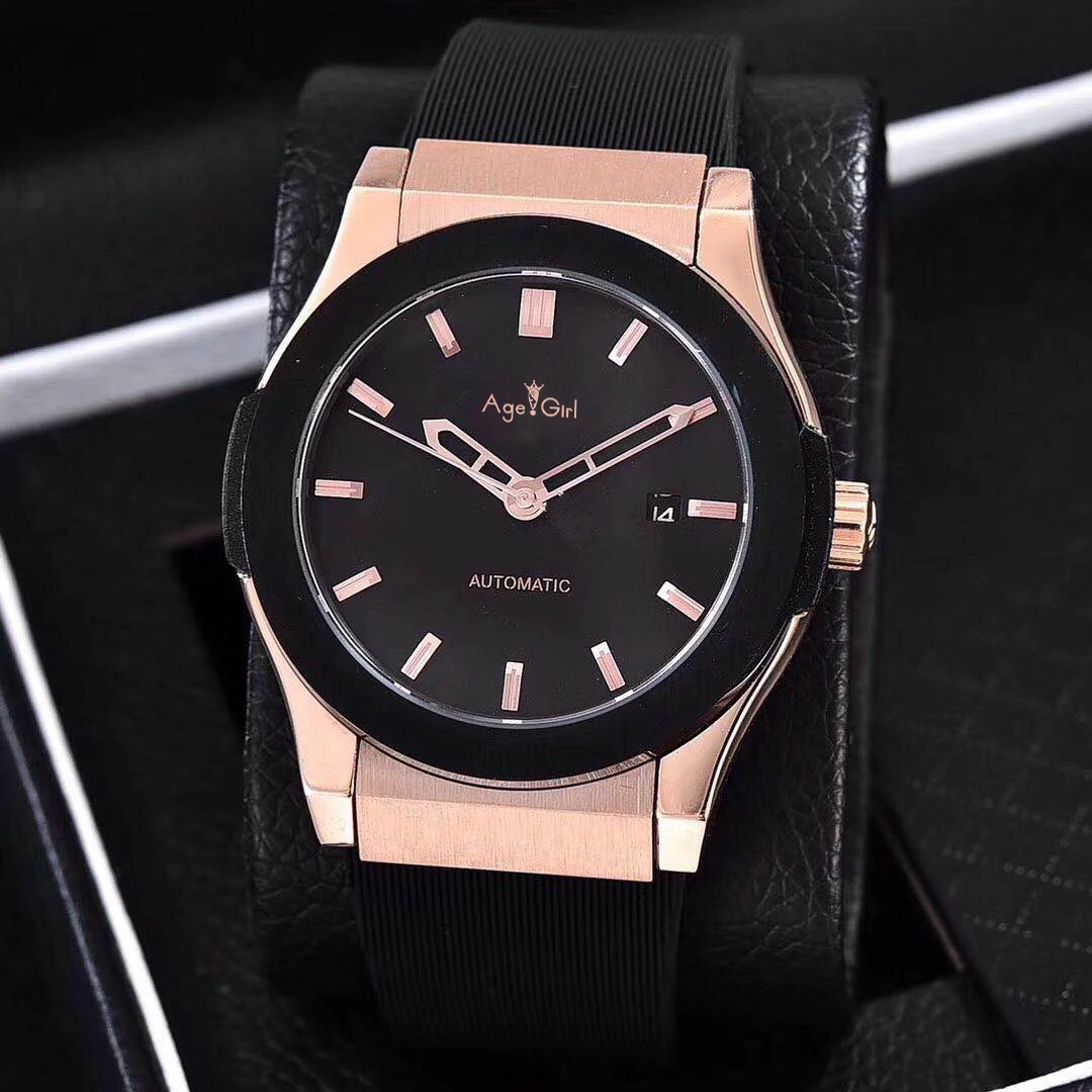 Luxury Brand New Men Automatic Mechanical Sapphire Stainless Steel Watch Silver Black Rubber Rose Gold Blue White Sport Limited
Luxury Brand New Men Automatic Mechanical Sapphire Stainless Steel Watch Silver Black Rubber Rose Gold Blue White Sport Limited