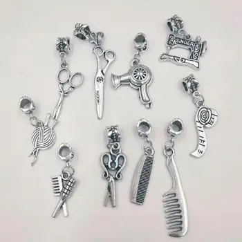 Vintage Mixed Blow Dryer Comb&Scissor/Sewing machine/hair dryer Charm Pendants&Necklace Bracelet Jewelry Accessories 1553
Vintage Mixed Blow Dryer Comb&Scissor/Sewing machine/hair dryer Charm Pendants&Necklace Bracelet Jewelry Accessories 1553