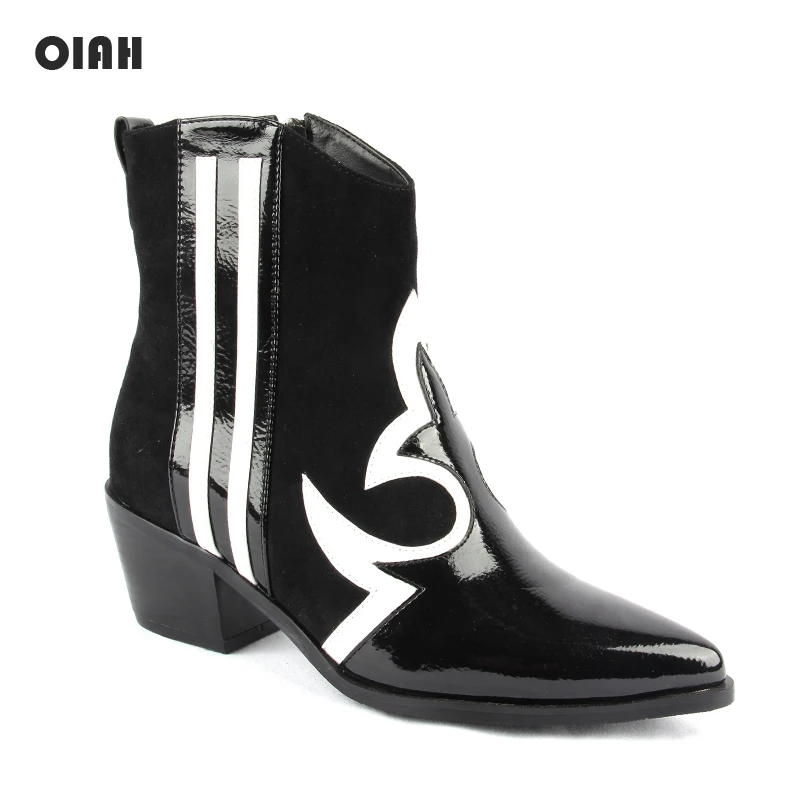 2019 Ankle Boots Women For Autumn Winter Fashion Pointed Toe Botas Heeled Zipper Woman Chelsea Boots Black Weatern Cowgirl Boots
2019 Ankle Boots Women For Autumn Winter Fashion Pointed Toe Botas Heeled Zipper Woman Chelsea Boots Black Weatern Cowgirl Boots