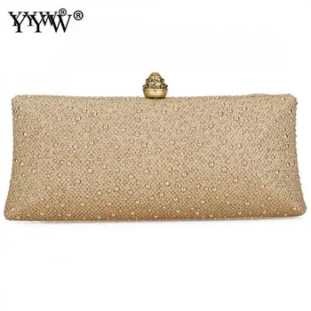 Famous Brand Women'S Shoulder Bag Crystal Evening Purse Metal Clutches Silver Beaded Bridal Wedding Box Clutch Bags Bolsos Mujer
Famous Brand Women'S Shoulder Bag Crystal Evening Purse Metal Clutches Silver Beaded Bridal Wedding Box Clutch Bags Bolsos Mujer