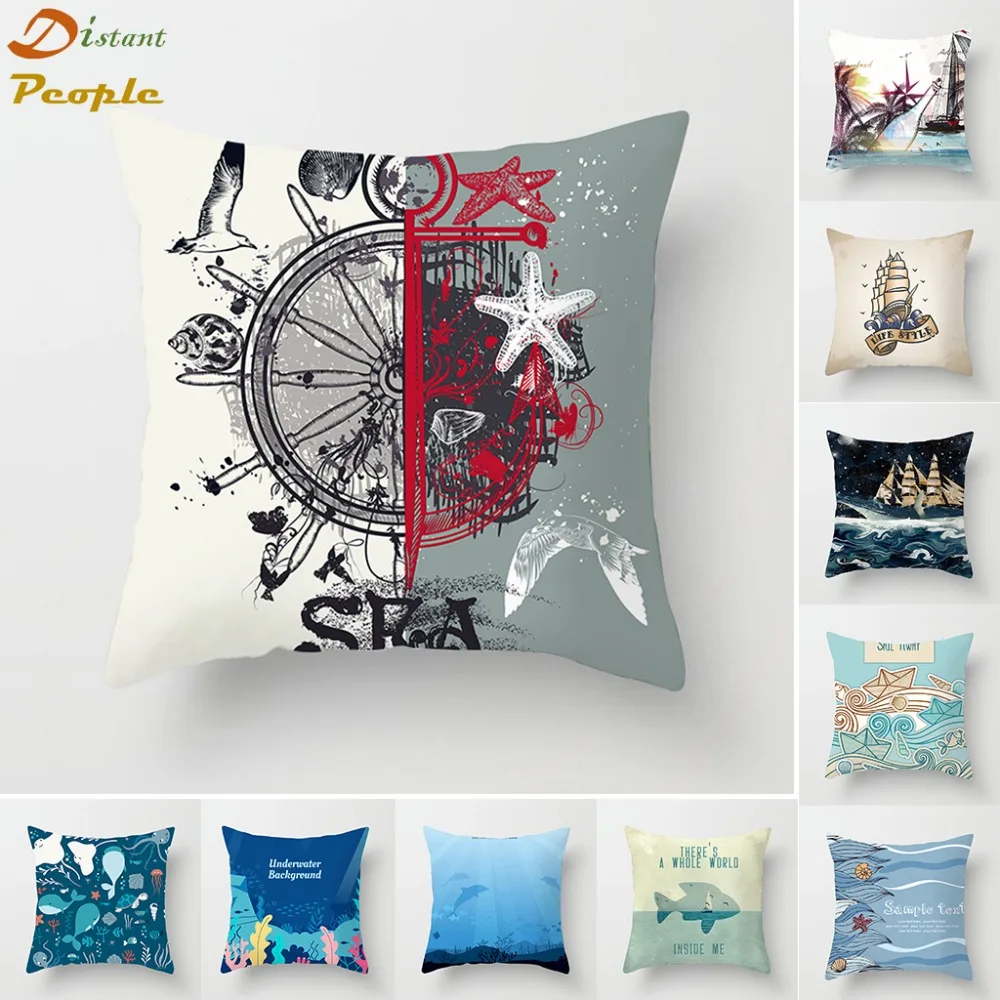 Sailing Cushion Cover Cotton Polyester Anchor Printed Throw Pillow Cover Home Decor Chair Pillow case for Sofa Decorative
Sailing Cushion Cover Cotton Polyester Anchor Printed Throw Pillow Cover Home Decor Chair Pillow case for Sofa Decorative