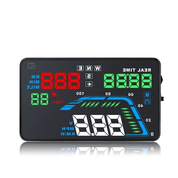 Universal Q7 5.5" Multi Color Car HUD GPS Head Up Display Speedometers Overspeed Warning Dashboard Windshield Projector 2019
Universal Q7 5.5" Multi Color Car HUD GPS Head Up Display Speedometers Overspeed Warning Dashboard Windshield Projector 2019