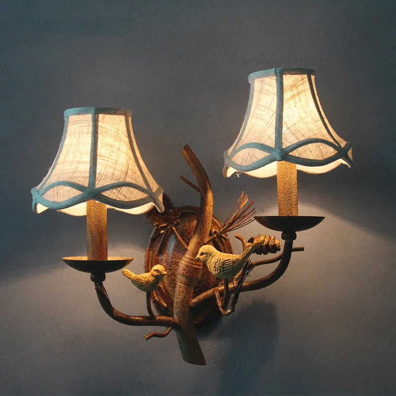 American rural old birds Wall lamps lights bathroom bedroom light led wall lights for home industrial decor bedroom lamp
American rural old birds Wall lamps lights bathroom bedroom light led wall lights for home industrial decor bedroom lamp