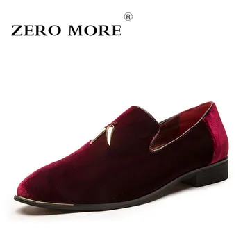 ZERO MORE Men's Shoes Large Size Shoes Spring Casual Sickle Flock Mens Designer Shoes For Men Pointed Toe Loafers 2018 Slip On
ZERO MORE Men's Shoes Large Size Shoes Spring Casual Sickle Flock Mens Designer Shoes For Men Pointed Toe Loafers 2018 Slip On