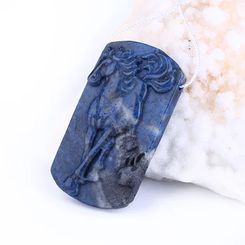 Reserve for Mary!!Semiprecious stone Jewelry,birthday present,Natural Carved Horse Lapis Lazuli Pendant,50x28x7mm,22g
Reserve for Mary!!Semiprecious stone Jewelry,birthday present,Natural Carved Horse Lapis Lazuli Pendant,50x28x7mm,22g