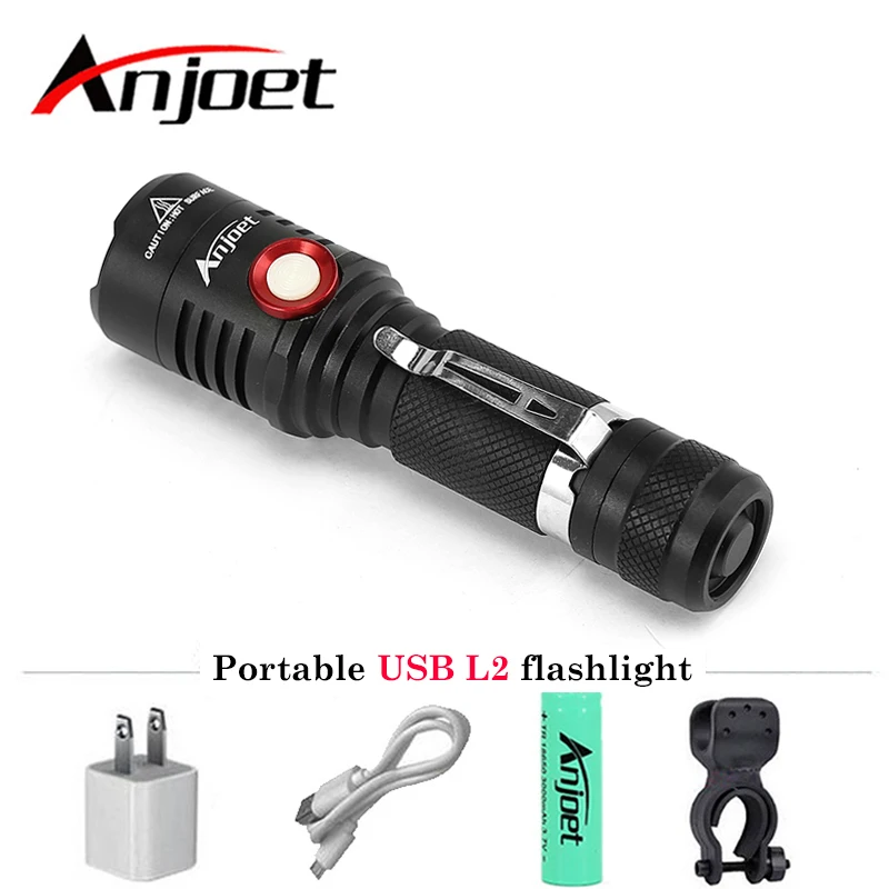 XM-L2 LED Stepless Dimming Adjustable flashlight torch usb charging lamp 18650 rechargeable battery camping fishing outdoor
XM-L2 LED Stepless Dimming Adjustable flashlight torch usb charging lamp 18650 rechargeable battery camping fishing outdoor