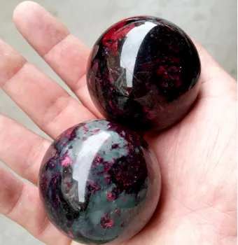 Natural Peach Blossom Agate Stone Jade Ball Elderly Massage HandBall Onl Crystal Sphere Healing 50mm rehabilitation fitness Ball
Natural Peach Blossom Agate Stone Jade Ball Elderly Massage HandBall Onl Crystal Sphere Healing 50mm rehabilitation fitness Ball