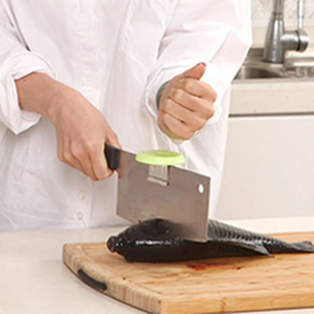 1 Pc Stainless Steel Kitchen Knife Cap Helper for Chopping Cutting Meat Fish Chicken Bone Effortless Kitchen Tool Supplies TSLM1
1 Pc Stainless Steel Kitchen Knife Cap Helper for Chopping Cutting Meat Fish Chicken Bone Effortless Kitchen Tool Supplies TSLM1