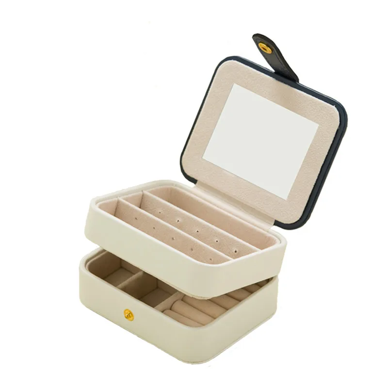 PU Storage Jewellery Box For Ring Necklace Earrings,Two Layers Jewelry Organizer Box With Mirror,Portable Makeup Jewelry Case
PU Storage Jewellery Box For Ring Necklace Earrings,Two Layers Jewelry Organizer Box With Mirror,Portable Makeup Jewelry Case