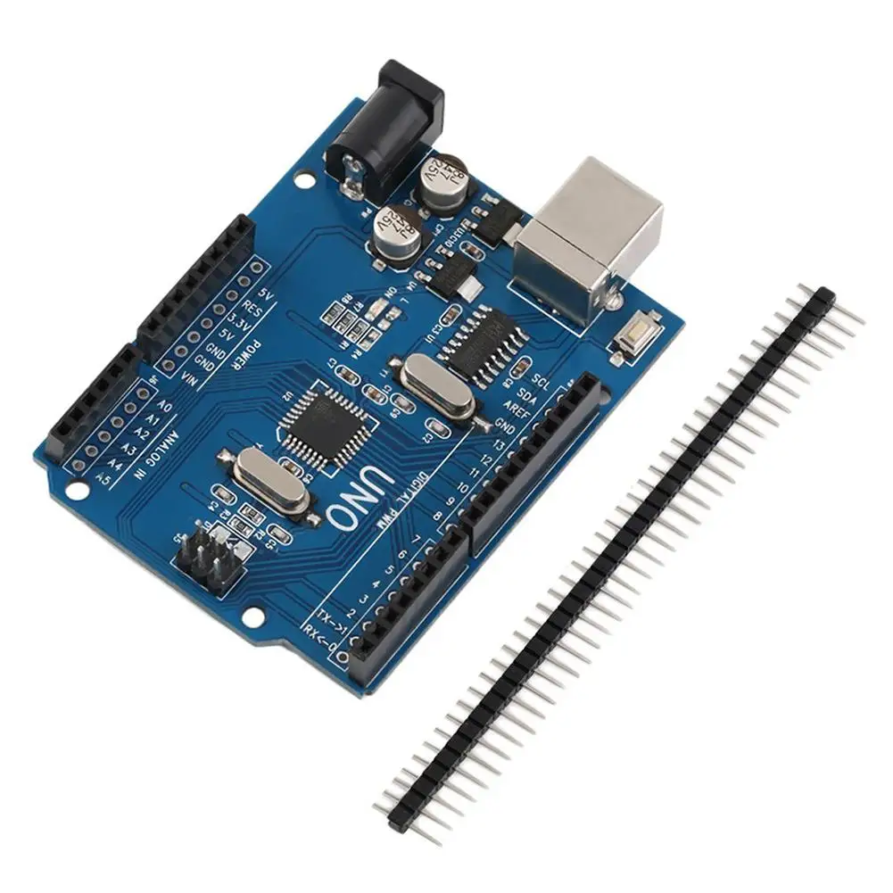 UNO R3 ATmega328P Development Board With Boot Loader for Arduino UNO Connector Adapter
UNO R3 ATmega328P Development Board With Boot Loader for Arduino UNO Connector Adapter