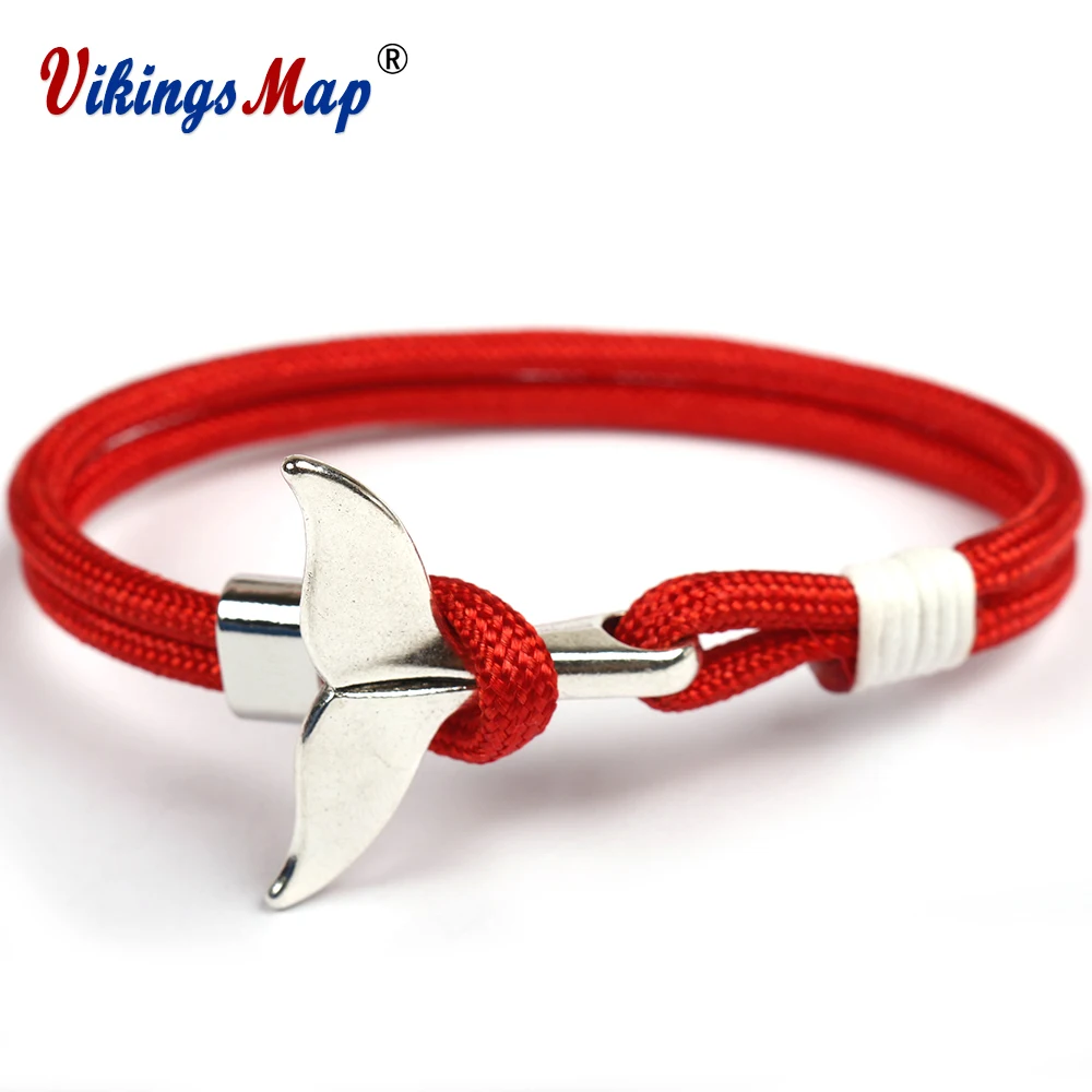 2018 New Whale Tail Bracelets Men Charm Chain 550 Paracord Bracelet Jewelry Male Wrap Metal Sport Sliver Anchor Hooks
2018 New Whale Tail Bracelets Men Charm Chain 550 Paracord Bracelet Jewelry Male Wrap Metal Sport Sliver Anchor Hooks