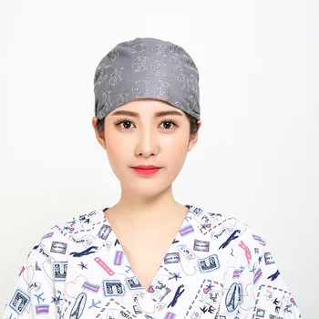 5 Colors Unisex Hospital Printed Medical Caps 100% Cotton Surgical Caps Doctor Nurse Lab Clinic Dental Scrub Caps QH01
5 Colors Unisex Hospital Printed Medical Caps 100% Cotton Surgical Caps Doctor Nurse Lab Clinic Dental Scrub Caps QH01