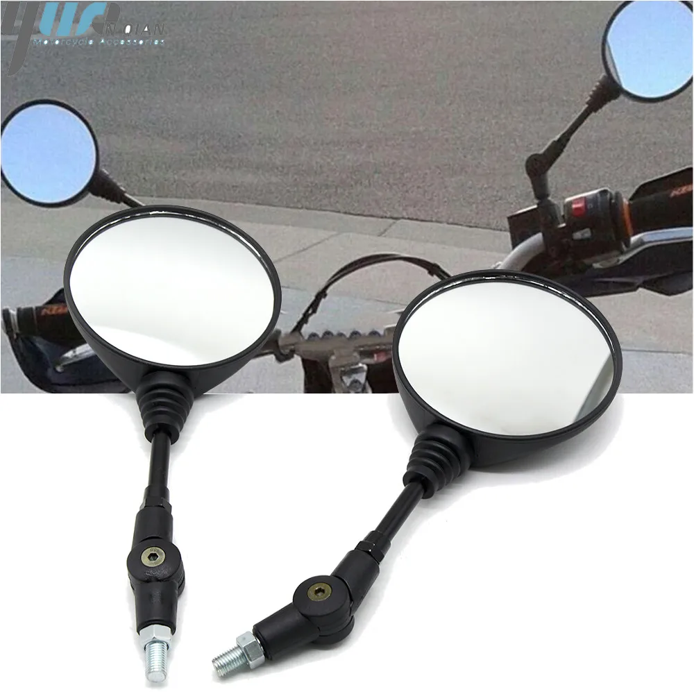 Rear View Motorcycle Mirrors Folding Side Universal Moto Rearview Mirror For Honda Suzuki Yamaha ATV Black Motorbike Accessories
Rear View Motorcycle Mirrors Folding Side Universal Moto Rearview Mirror For Honda Suzuki Yamaha ATV Black Motorbike Accessories