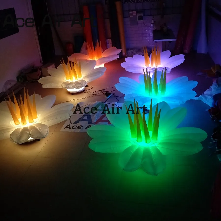 Cheapest nice led inflatable flower,decorate flower replica with changing color light for stage/party decorationor
Cheapest nice led inflatable flower,decorate flower replica with changing color light for stage/party decorationor
