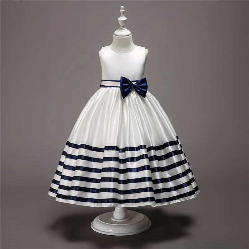 Flower Girl Dress Silk Striped Trailing Tutu Wedding Party Dress Girl First Communion Princess 3 4 6 8 10 12 Years Evening Dress
Flower Girl Dress Silk Striped Trailing Tutu Wedding Party Dress Girl First Communion Princess 3 4 6 8 10 12 Years Evening Dress