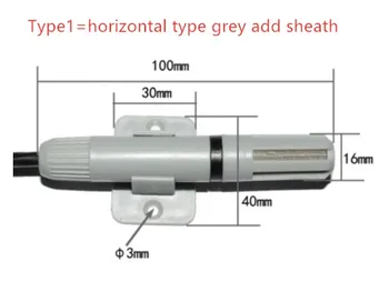 SHT10 Sensor Housing SHT20 Air Duct Temperature Humidity Transmitter Shell Sheath Flange/Horizontal Enclosure ABS Sensor Bracket
SHT10 Sensor Housing SHT20 Air Duct Temperature Humidity Transmitter Shell Sheath Flange/Horizontal Enclosure ABS Sensor Bracket