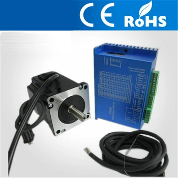 4.6N.m 4.2A 86mm NEMA34 Closed Loop Stepper Motor With Driver And 3M Cables for CNC Mill JK86HS78-4208 4wires Free shipping
4.6N.m 4.2A 86mm NEMA34 Closed Loop Stepper Motor With Driver And 3M Cables for CNC Mill JK86HS78-4208 4wires Free shipping