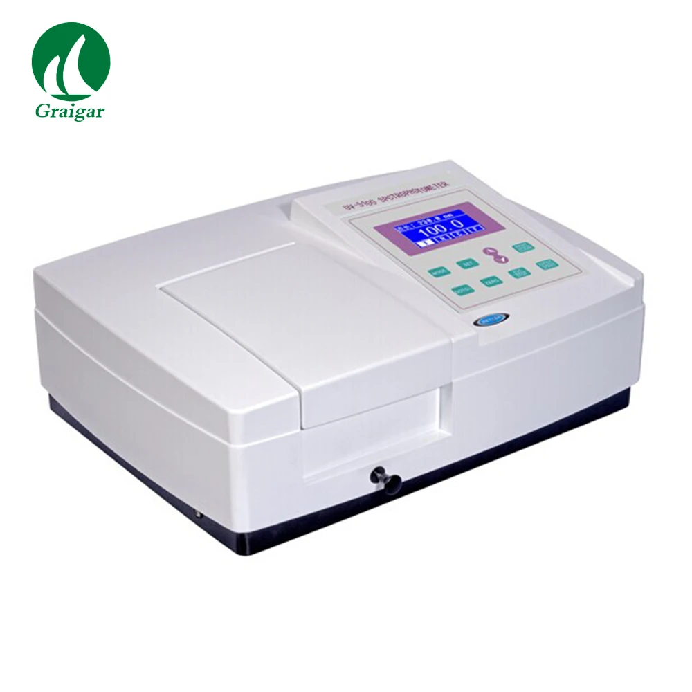 UV-5300(PC) UV Visible Spectrophotometer Quantitative Kinetics Wavelength Scan Large LCD Screen | Инструменты