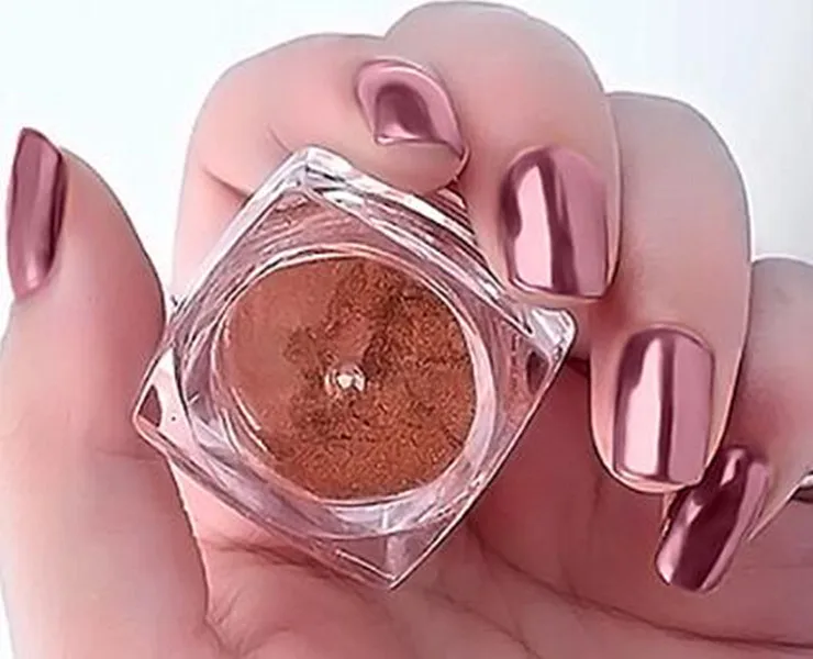 2ml Golden Rose Chrome Nail Powder Glitter Dust for UV Nail Gel Polish Manicure Mirror Nail Design Cooper Nail Art Pigment
2ml Golden Rose Chrome Nail Powder Glitter Dust for UV Nail Gel Polish Manicure Mirror Nail Design Cooper Nail Art Pigment
