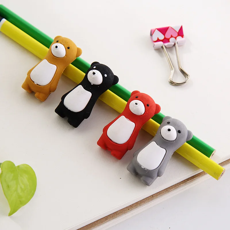 1 pcs Creative Cartoon Standing Dumb Bear Eraser Pencil Student Stationery Eraser Wholesale
1 pcs Creative Cartoon Standing Dumb Bear Eraser Pencil Student Stationery Eraser Wholesale