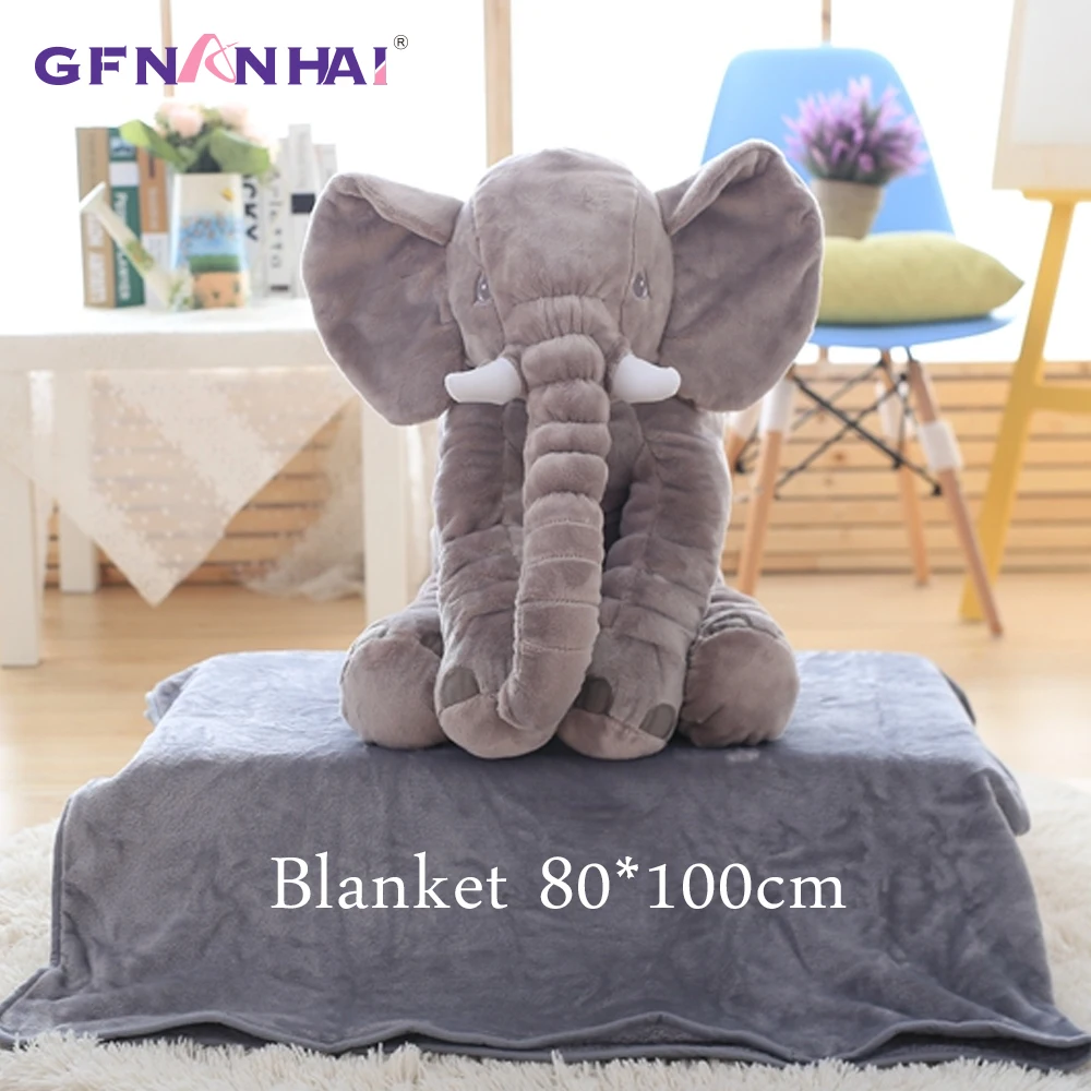 60cm Elephant Pillow Plush Toy Soft Stuffed Animals Elephant with Blanket 2 in 1 Pillow Blanket Kids Birthday Gifts
60cm Elephant Pillow Plush Toy Soft Stuffed Animals Elephant with Blanket 2 in 1 Pillow Blanket Kids Birthday Gifts