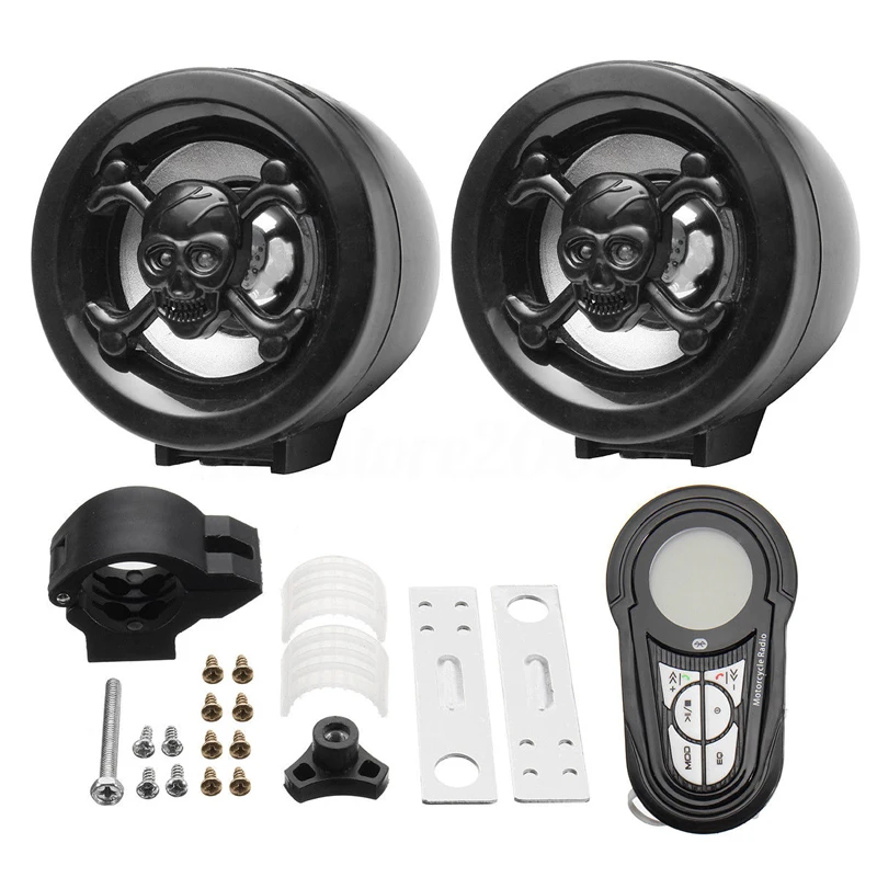 Waterproof Bluetooth Motorcycle Audio Radio Sound System Stereo Speakers MP3 USB
Waterproof Bluetooth Motorcycle Audio Radio Sound System Stereo Speakers MP3 USB