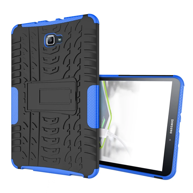 

10.1 inch Tire Silicon Case for Samsung Galaxy Tab A A6 10.1 2016 T580 T585 T580N T585N SM-T580 SM-T585 Cover Funda Coque+pen