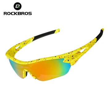 ROCKBROS Polarized Cycling Eyewear Sports Sun Glasses UV 400 Men & Women Bicycle Bike Sunglasses Myopia Frame Ciclismo 3 Lenses
ROCKBROS Polarized Cycling Eyewear Sports Sun Glasses UV 400 Men & Women Bicycle Bike Sunglasses Myopia Frame Ciclismo 3 Lenses
