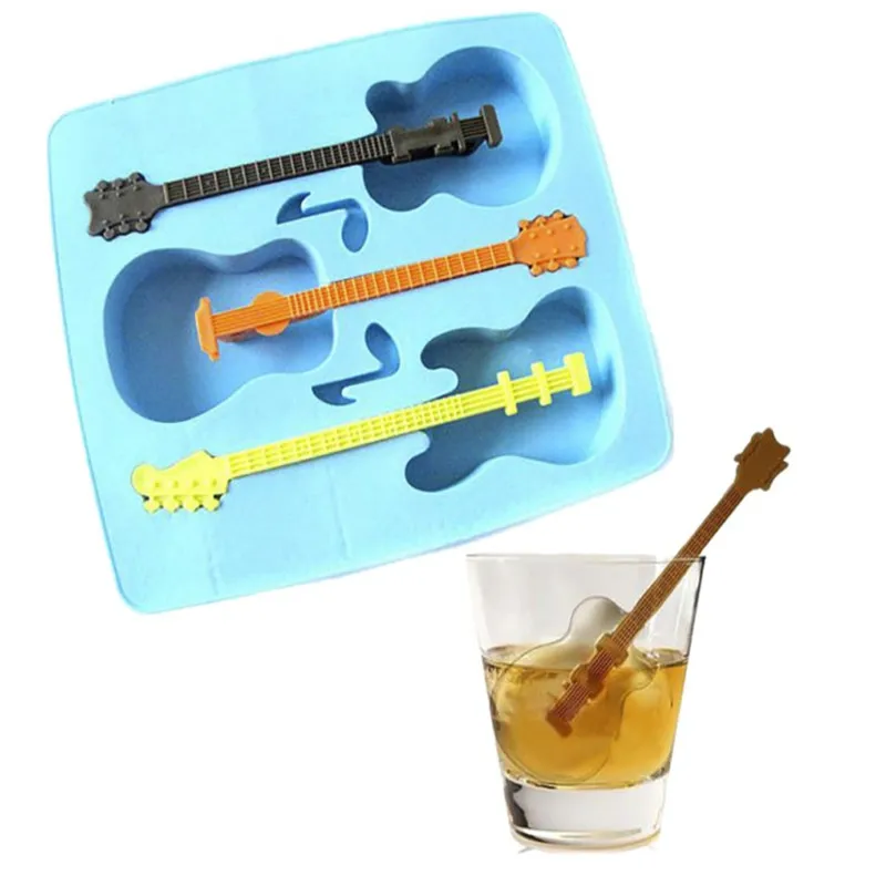 Summer ice cube maker Drinking Tool silicone ice cream molds Makes Frozen ice cube form Guitar Novelty Gifts ice cream mold
Summer ice cube maker Drinking Tool silicone ice cream molds Makes Frozen ice cube form Guitar Novelty Gifts ice cream mold