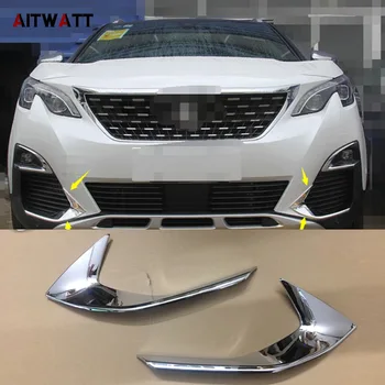 For Peugeot 3008 3008GT 2017 2018 ABS Chrome Front Fog Light Cover Head Foglight Lamp Eyelid Eyebrow Cover Trim 2Pcs AITWATT
For Peugeot 3008 3008GT 2017 2018 ABS Chrome Front Fog Light Cover Head Foglight Lamp Eyelid Eyebrow Cover Trim 2Pcs AITWATT