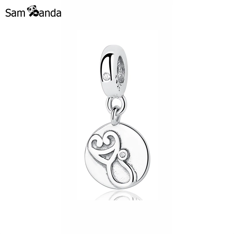 Original 100% 925 Sterling Silver Bead Charm Dazzling Stethoscope Pendant Charms Caduceus Fit Pandora Bracelet Women DIY Jewelry
Original 100% 925 Sterling Silver Bead Charm Dazzling Stethoscope Pendant Charms Caduceus Fit Pandora Bracelet Women DIY Jewelry