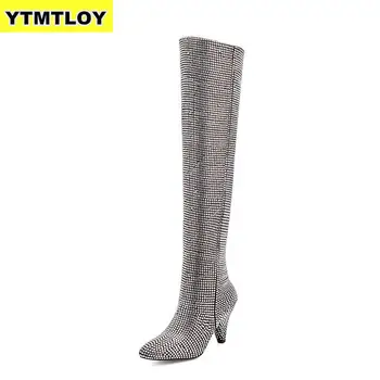 Women Casual Red Over The Knee Boots Shoes Winter Female Round Toe Platform High Heels Pumps Warm Snow Boots Zip Mujer Crystal
Women Casual Red Over The Knee Boots Shoes Winter Female Round Toe Platform High Heels Pumps Warm Snow Boots Zip Mujer Crystal
