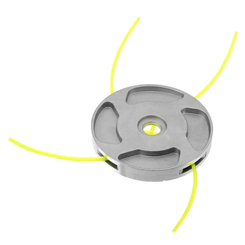 Aluminum 110x15mm Grass Trimmer Head with 4 Nylon Lines for Brush Cutter Strimmer Replacement
Aluminum 110x15mm Grass Trimmer Head with 4 Nylon Lines for Brush Cutter Strimmer Replacement