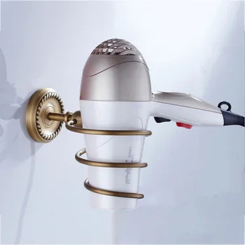 Antique Hairdryer Holder Bronze Storage Hair Dryer Shelf Black Wall Mounted Brass Round Bathroom Hairdryer Holders Vintage Shelf
Antique Hairdryer Holder Bronze Storage Hair Dryer Shelf Black Wall Mounted Brass Round Bathroom Hairdryer Holders Vintage Shelf