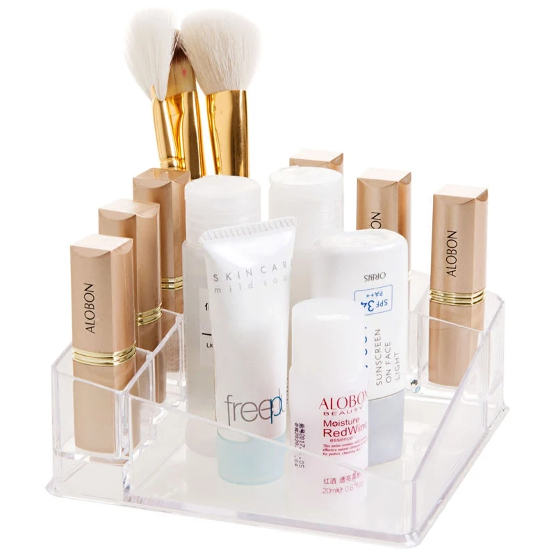 MeyJig Makeup Organizer Lipstick Case Brush Holder Cosmetic Storage Box Desk Bathroom Transparent Makeup Display Stand
MeyJig Makeup Organizer Lipstick Case Brush Holder Cosmetic Storage Box Desk Bathroom Transparent Makeup Display Stand
