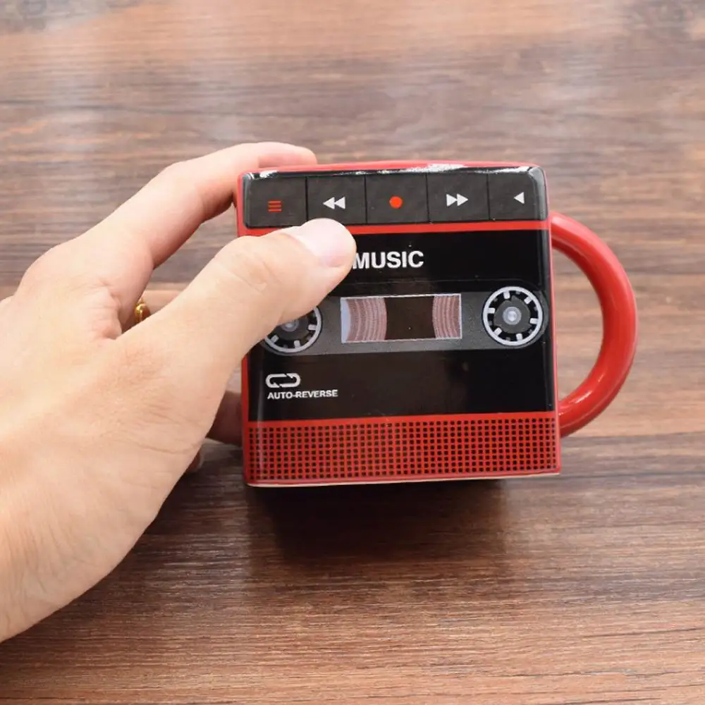 Tape Mug Lifelike Retro Tape Mugs 3D Ceramic Coffee Cups Milk Tea Mug Home and Office Cup For Friends
Tape Mug Lifelike Retro Tape Mugs 3D Ceramic Coffee Cups Milk Tea Mug Home and Office Cup For Friends