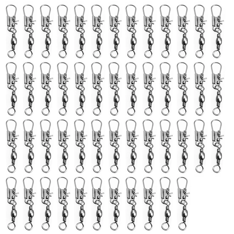 OOTDTY 50Pcs Hooked Snap Pin Stainless Steel Fishing Hook Connector Lure Accessories Fishhook
OOTDTY 50Pcs Hooked Snap Pin Stainless Steel Fishing Hook Connector Lure Accessories Fishhook