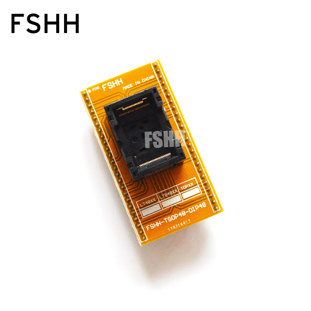 (IC354)SDP-UNIV-48TS TSOP48-DIP48 Burn Block the Burn seat / adapter Suitable for LT-48xp/LT-48uxp/LT-848 programmer
(IC354)SDP-UNIV-48TS TSOP48-DIP48 Burn Block the Burn seat / adapter Suitable for LT-48xp/LT-48uxp/LT-848 programmer