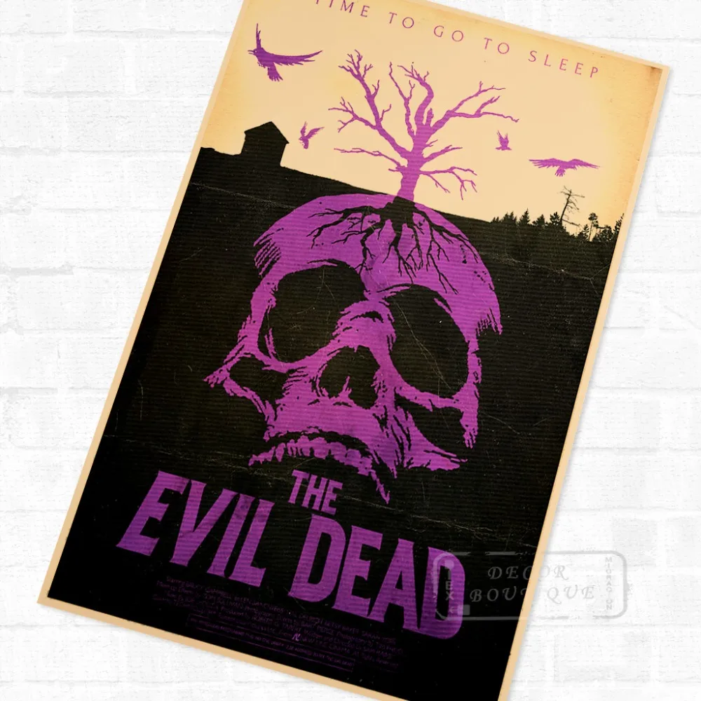 Horror Movie Series the Evil Dead Skull Vintage Poster Retro Canvas Painting DIY Wall Stickers Art Home Bar Posters Decor Gift
Horror Movie Series the Evil Dead Skull Vintage Poster Retro Canvas Painting DIY Wall Stickers Art Home Bar Posters Decor Gift