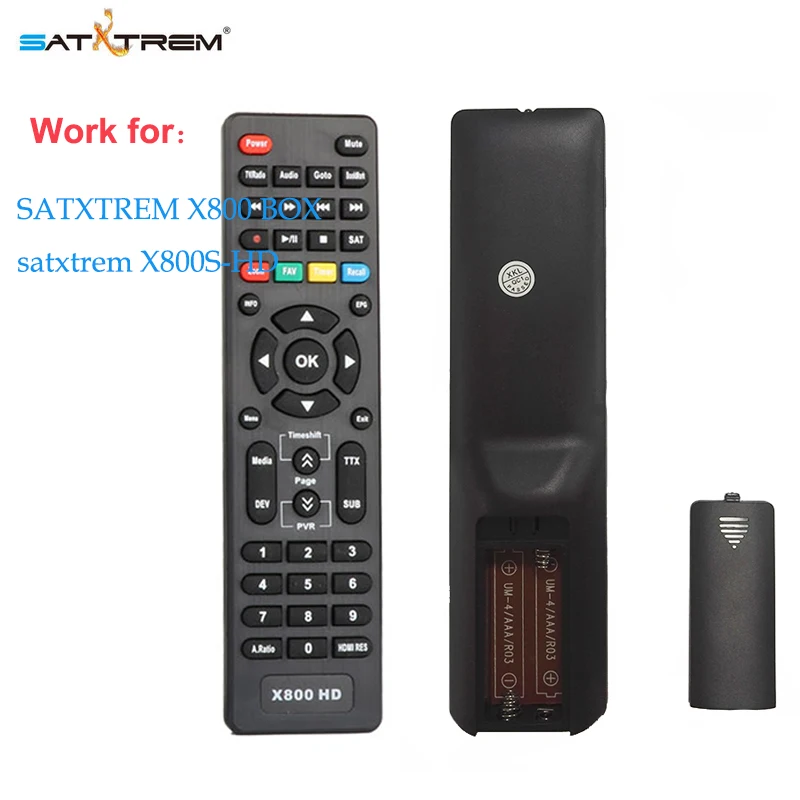 high quality X800 remote control work for SAXTXREM X800 Receptor,satxtrem X800S HD DVB-S/DVB-S2 Satellite recevier
high quality X800 remote control work for SAXTXREM X800 Receptor,satxtrem X800S HD DVB-S/DVB-S2 Satellite recevier
