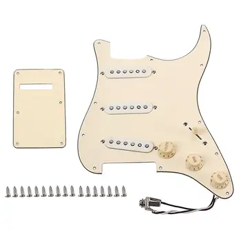 1 Set Pickguard Prime Sturdy SSS Loaded Metal Durable Pickups Set Pickguard for Musical Instrument Bass Guitar
1 Set Pickguard Prime Sturdy SSS Loaded Metal Durable Pickups Set Pickguard for Musical Instrument Bass Guitar