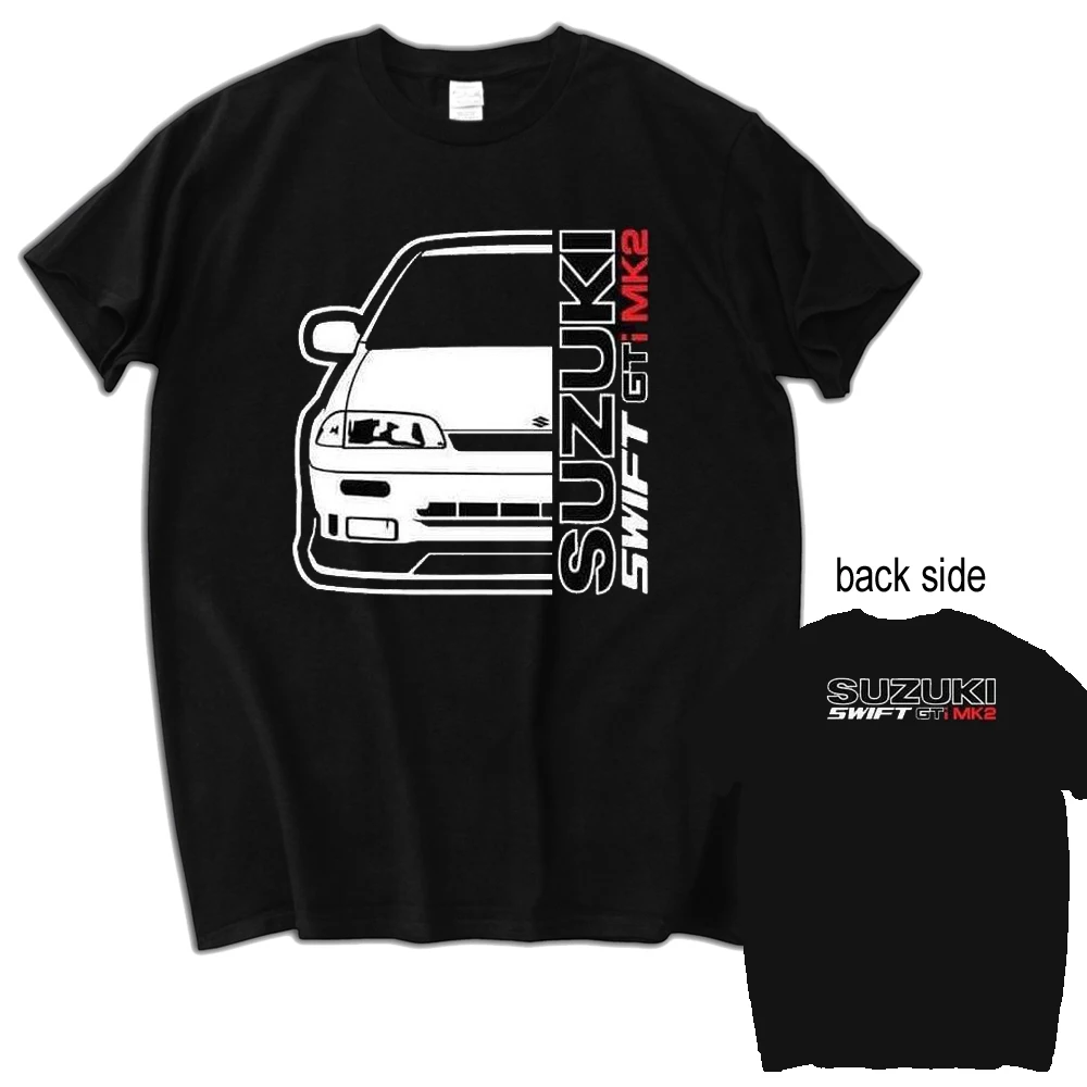 Suz Swift Gti Mk2 Shirt (Asia Size) Double Side shubuzhi New Fashion Men Casual Brand Clothing Male Slim Fit T-Shirt
Suz Swift Gti Mk2 Shirt (Asia Size) Double Side shubuzhi New Fashion Men Casual Brand Clothing Male Slim Fit T-Shirt