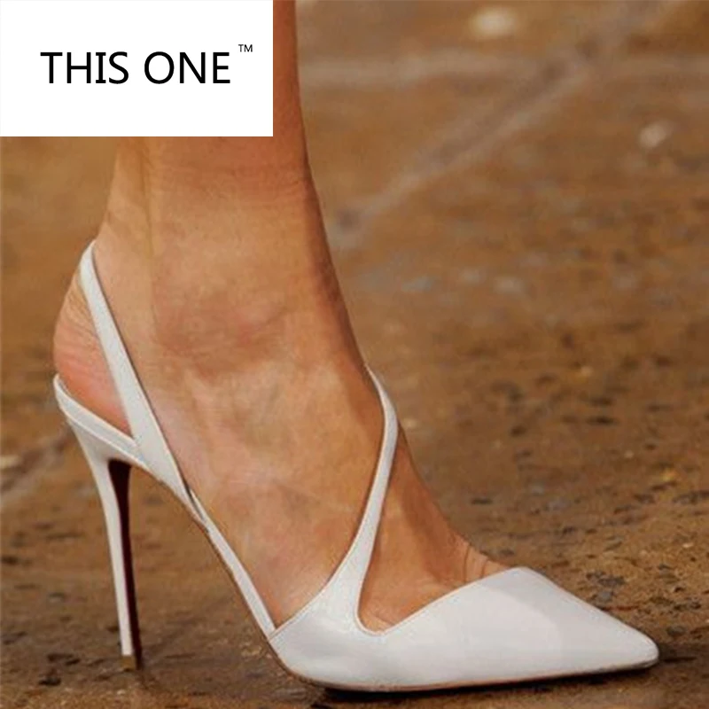 THIS ONE women sandals sexy high heels pointed toe pumps chaussure shiny patent leather ladies wedding shoes woman zapatos mujer
THIS ONE women sandals sexy high heels pointed toe pumps chaussure shiny patent leather ladies wedding shoes woman zapatos mujer