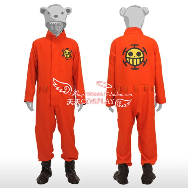 Anime One Piece Bepo Cosplay Costume 