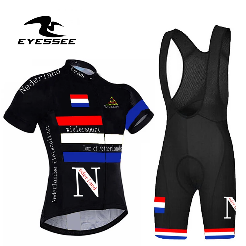 Professional team race wear Netherlands cycling jersey suit Eyessee high-grade breathable short sleeve bicycle clothing
Professional team race wear Netherlands cycling jersey suit Eyessee high-grade breathable short sleeve bicycle clothing