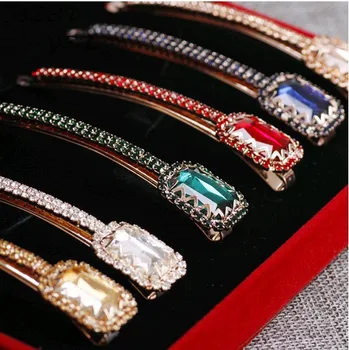 Hairpin Multi-Colored Austria Crystal Bangs Clip Hair Accessory Big 2017 Fashion Women Jewelry
Hairpin Multi-Colored Austria Crystal Bangs Clip Hair Accessory Big 2017 Fashion Women Jewelry
